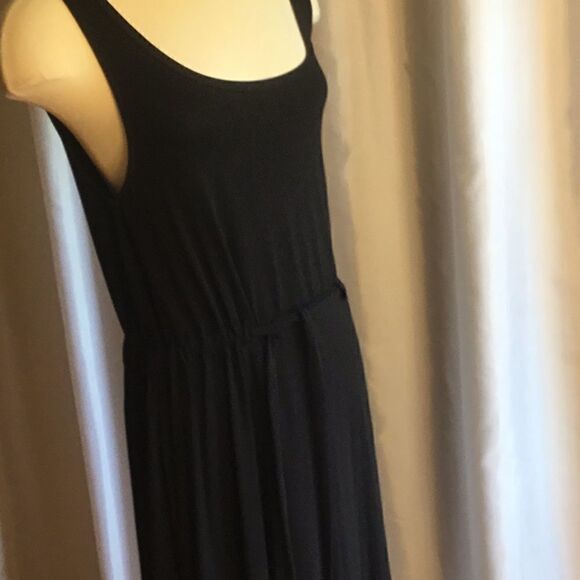 GAP tank style dress in black size medium tie frnt - Picture 5 of 13